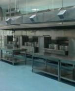 為廣州Y.H酒店做廚房配套設(shè)備