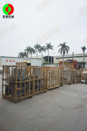 廣東珠?？蛻舳ㄙ彺笈吖幚砩a線及相關設備出貨了！