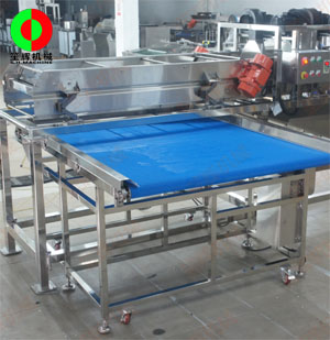 客戶(hù)非標(biāo)定制芋圓震動(dòng)風(fēng)干處理設(shè)備測(cè)試出貨!