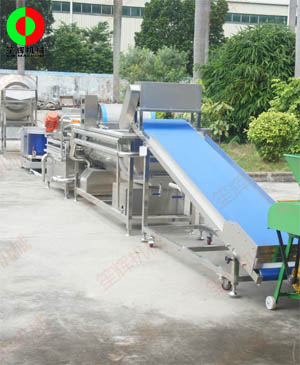 肇慶高新區(qū)本地客戶現(xiàn)場檢驗(yàn)艾草處理加工生產(chǎn)線！