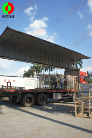 幾套渦流洗菜機(jī)組裝車發(fā)貨,交付客戶!