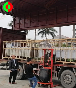 氣泡洗菜機等一批蔬果清洗設備按時交付客戶！