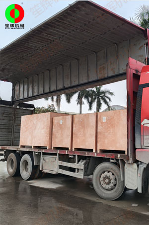 馬來西亞訂購的大批蔬果清洗及切割加工設備交付！