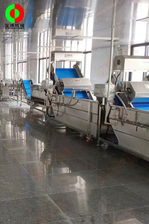 廣東茂名客戶水產(chǎn)加工線近日交付